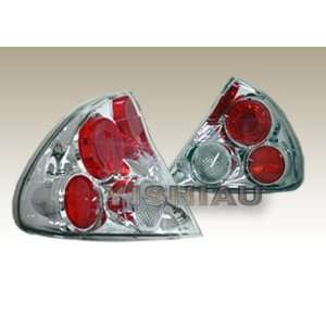  Mirage 4Dr Tail Lights Chrome Clear Altezza Taillights 1999 2000 