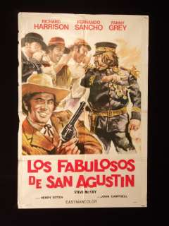 This is for an original vintage theatrical argentine one sheet movie 