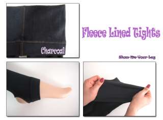   fleece lined leggings / tights will keep you warm from cold weather