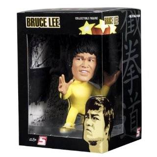 Round 5 Bruce Lee 5 Inch Vinyl Figure Game of Death Bruce Lee Yellow 
