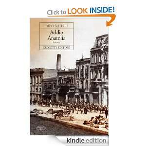 Addio Anatolia (Italian Edition) Didò Sotiríu  Kindle 