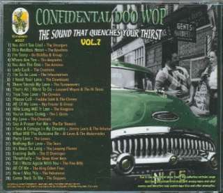 CONFIDENTIAL DOO WOPS VOL 7 CD 28 TRACKS NEW  