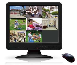 8CH Sony CCTV Camera 15 COMBO LCD DVR System Kit 500G Security 