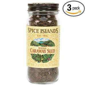 Spice Islands Caraway Seed, Whole, 2.2 Ounce (Pack of 3)  