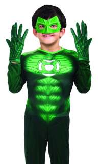Green Lantern Gloves Costume Accessory Child *New*  