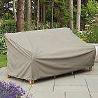 Weather Wrap Wicker Sofa Cover Clay All Weather