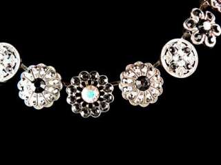   Handmade Swarovski Crystal Flower Necklace FREE US SHIP 3138 3701