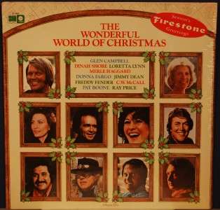 WONDERFUL WORLD OF CHRISTMAS LP SEALED SHORE DEAN LYNN+  