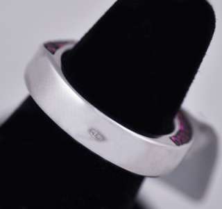   new mauboussin pink sapphire ring made in france handmade handset
