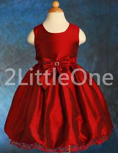 Wedding Flower Girl Pageant Holiday Party Dresses  