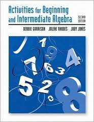   Algebra, (0534998739), Debbie Garrison, Textbooks   