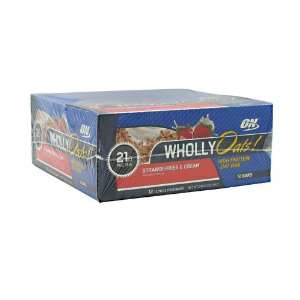  Optimum Nutrition Wholly Oats Bar 12/79g Strawberries 