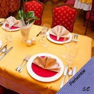   Each 72x72 Periwinkle Wholesale Tablecloths Elegance