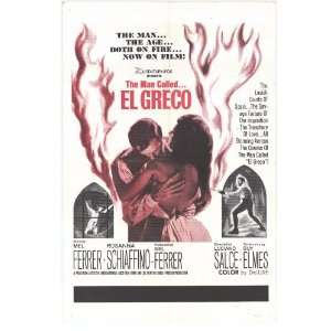 El Greco (1966) 27 x 40 Movie Poster Style A 