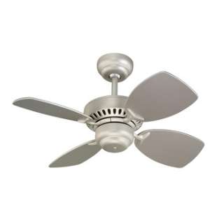 Monte Carlo Colony II 28 in Brushed Pewter Ceiling Fan 4CO28BP NEW 