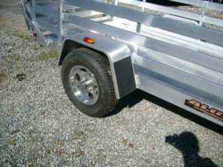   Cargo Aluminum Utility Trailer w/ rails 5X10 and bi fold gaet  