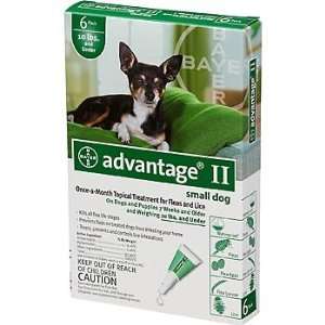  Bayer Advantage II Green 6 Month Flea Control for Dogs 0 