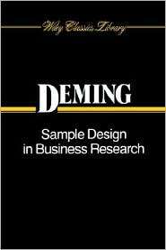   Research, (0471523704), W. Edwards Deming, Textbooks   