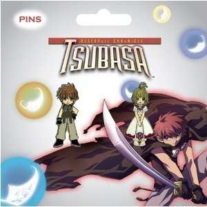  Tsubasa Pins   Sakura & Sya (Set of 2) Toys & Games