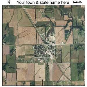  Aerial Photography Map of Udall, Kansas 2010 KS 