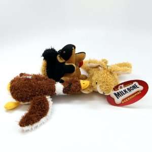 Milk Bone   Forest Friends for Dogs, Black and Tan Squirrel (1 Toy 
