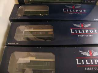 Lot of 6 Liliput First Class by Bachmann cars including L385303 