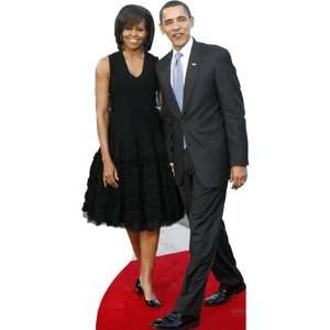  Michelle and Barack Obama Cardboard Cutout