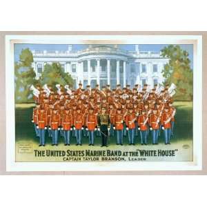   The United States Marine Band at the White House 1928