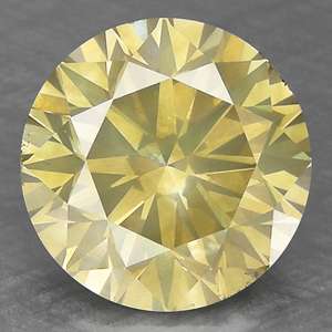 FIERY 2.21 Cts WOW SPARKLING CANARY YELLOW NATURAL DIAMOND SI1 8.07*5 