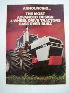 Case 4490/4690/4890 Tractors Brochure  