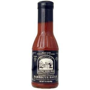 Historic Lychburg Tennessee Whiskey Barbecue Sauce 100 POOF   Hot 
