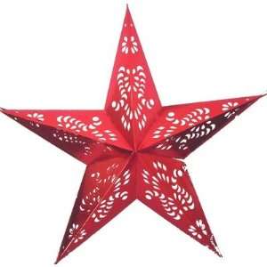  Hanging Star Light in Red
