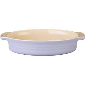  Le Creuset Lilac Stoneware 9 1/2 Inch Oval Dish Kitchen 