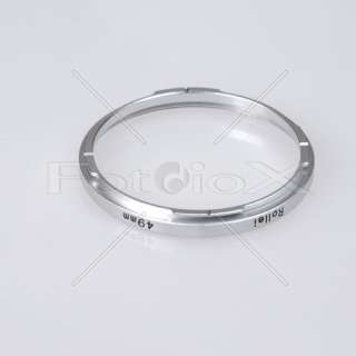 Adapter Filter Ring 49mm for Wide Angle Rolleiflex  