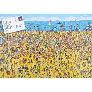  Wheres Waldo? Jigsaw Puzzle On The Beach Toys & Games