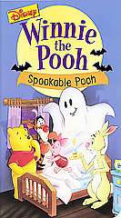 Winnie the Pooh   Spookable Pooh VHS, 2002  