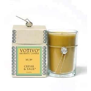  Votivo Aromatic Candle   Cedar & Sage (No. 59) Health 