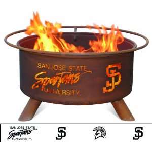  San Jose State   Spartans Logo Fire Pit Patio, Lawn 