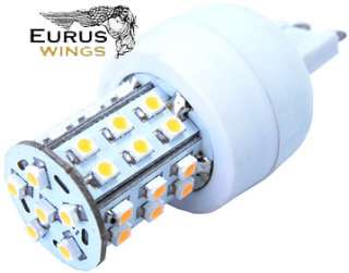 HQRP Dimmable G9 36 LEDs 120V AC LED Bulb Warm White  