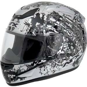  AFX FX 95 Full Face Motorcycle Helmet Fusion Silver 