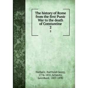   history of Rome from the first Punic war to the death of Constantine