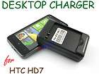 for HTC HD7 Windows 7 * AC Battery Dock Desktop Charger