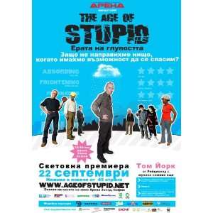  The Age of Stupid (2009) 27 x 40 Movie Poster Belgian 