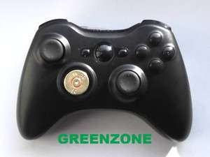 Xbox 360 Controller .50 CAL D PAD Bullet Button Brass Metal Top No 
