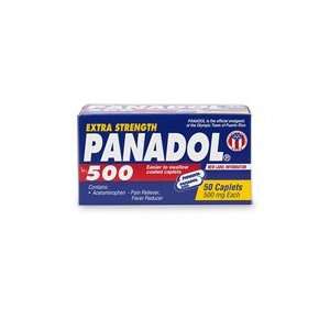  Panadol Acetaminophen Caplets 500 Mg 50 Health & Personal 
