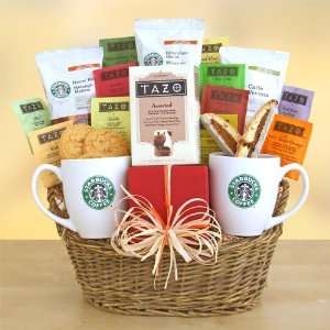 Starbucks Celebration Gift Basket  Grocery & Gourmet Food