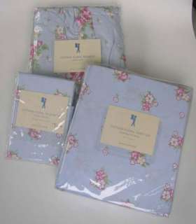 POTTERY BARN KIDS COTTAGE FLORAL TWIN BED SET NIB  
