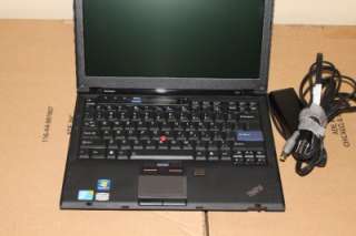 Lenovo ThinkPad X301 C2D U9400 1.40Ghz 4GB 120GB Wcam Win 7 