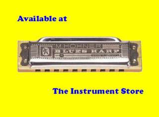Hohner 532 Blues Harp Harmonica, New, KEY of C  