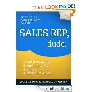 Sales Rep Jobs (How To Become A Sales Representative) Career Books 